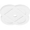 Ekena Millwork Charlotte Architectural Grade PVC Ceiling Medallion, 28"OD x 3"ID x 11 1/4"C x 1"P, One-Piece CMP28CE-03000 - alternate 4